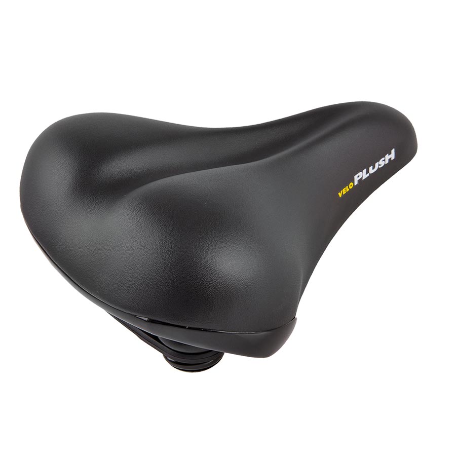 Velo Elasto D2 Plush Comfort Saddle 264 x 220mm 854g Black