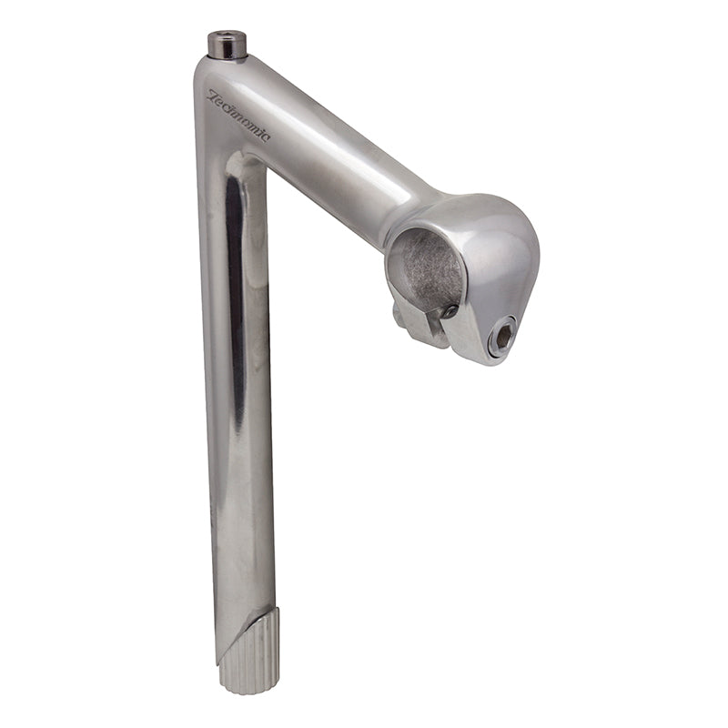 Nitto Technomic Stem - 100mm 26 Clamp -18 22.2-24tpi Quill Aluminum Silver