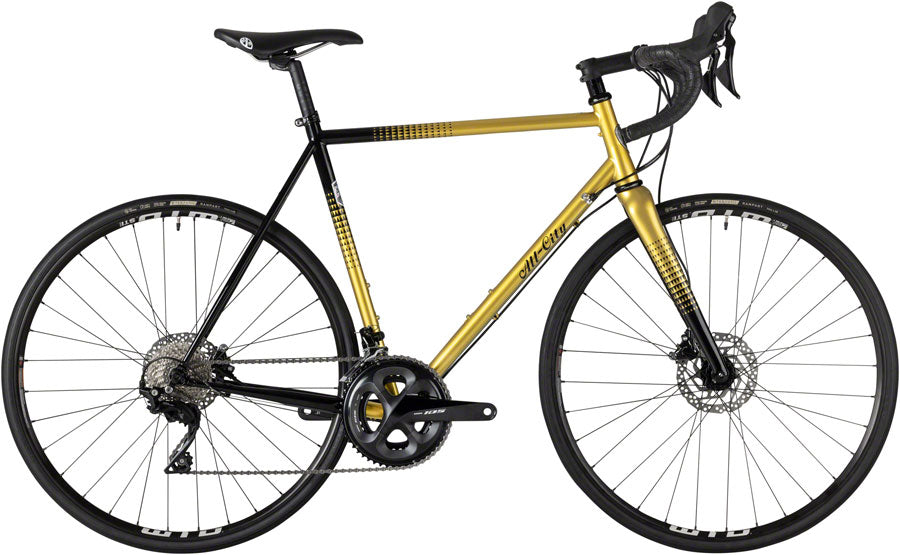 All-City Zig Zag Bike - 700c Steel 105 Golden Leopard 61cm