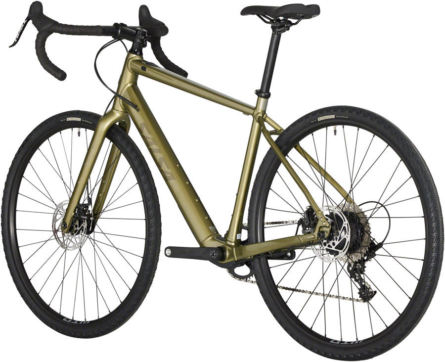 Salsa Confluence Drop Bar Apex 1 Ebike - 700c Aluminum Avocado Green 53cm