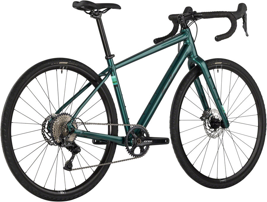 Salsa Journeyer GRX 810 700 Bike - 700c Aluminum Forest Green 57cm