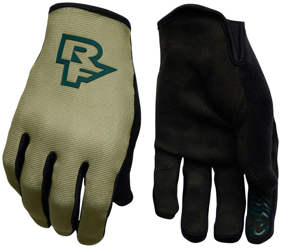 RaceFace Trigger Gloves - Full Finger Pine Medium