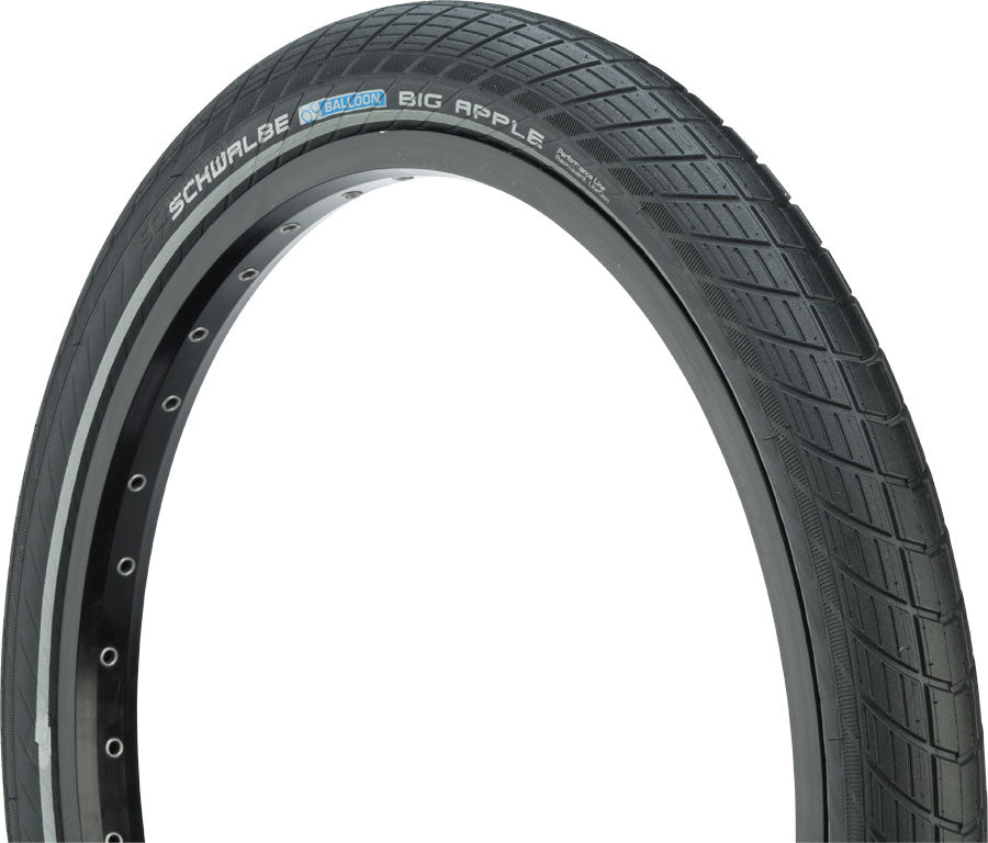 Schwalbe Big Apple Tire - 26 x 2.15 Clincher Wire BLK RaceGuard Endurance