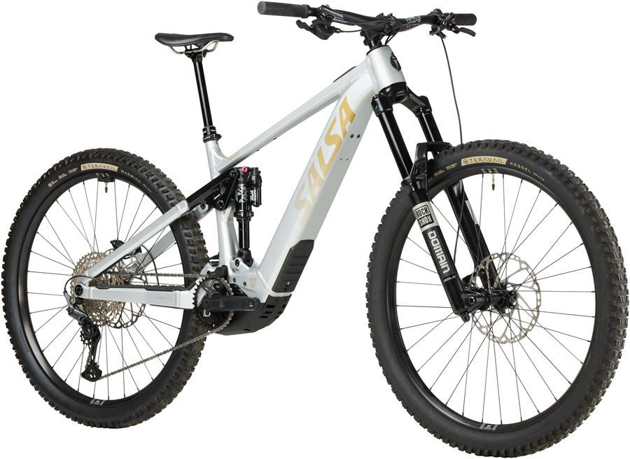 Salsa Notch Deore 12 Ebike - 29" Aluminum Silver Medium