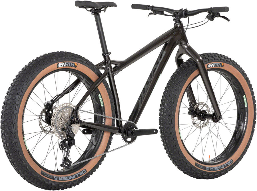 Salsa Mukluk Advent X Fat Tire Bike - 26" Aluminum Black Large