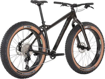 Salsa Mukluk Advent X Fat Tire Bike - 26" Aluminum Black Large