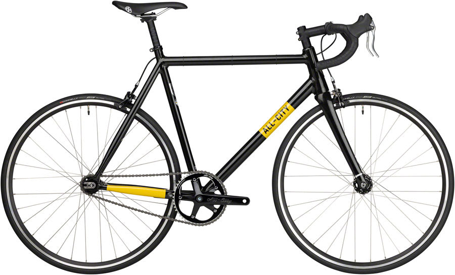 All-City Thunderdome Bike - 700c Aluminum Gold Fang 55cm