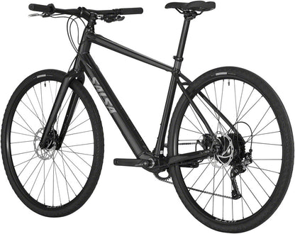 Salsa Confluence Flat Bar Altus 1x9 Ebike - 700c Aluminum Black Small