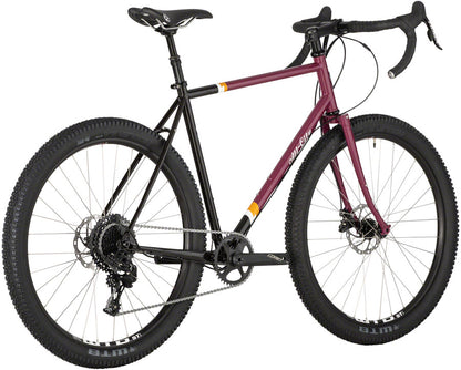 All-City Gorilla Monsoon Bike - 650b Steel APEX Charred Berry 52cm