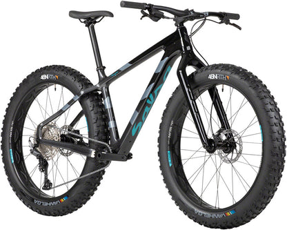 Salsa Beargrease Carbon Deore 11spd Fat Tire Bike - 27.5" Carbon BLK Fade Medium