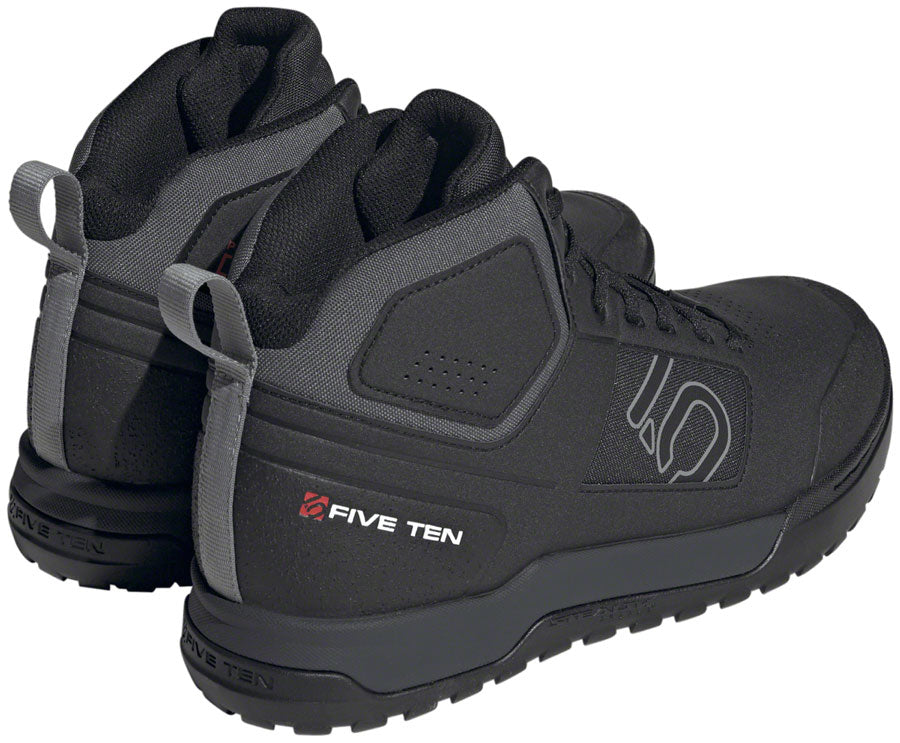 Five Ten Impact Pro Mid Flat Shoes - Mens Core BLK/Gray Three/Gray Six 10.5