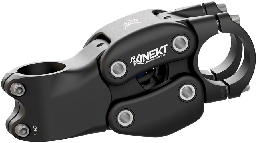 Cirrus Cycles Kinekt Suspension Stem - 105 31.8 Clamp +7 1-1/8" Alloy Black