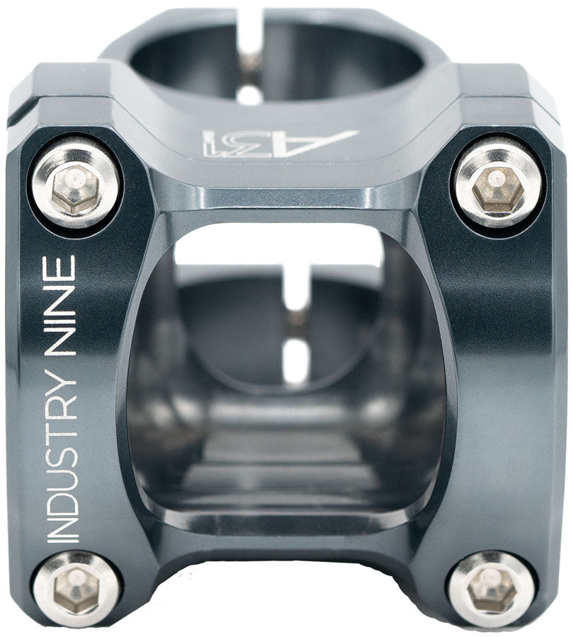 Industry Nine A35 Stem - 50mm 35mm Clamp +/-6 1 1/8" Aluminum Lunar Gray 20th Anniversary