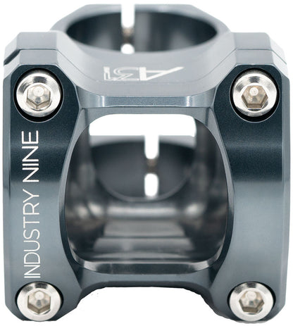 Industry Nine A35 Stem - 50mm 35mm Clamp +/-6 1 1/8" Aluminum Lunar Gray 20th Anniversary