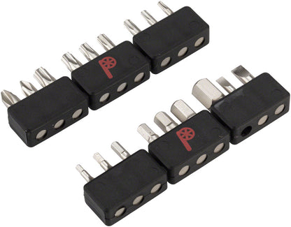Prestacycle Bicycle Tool Bits 18 Piece Pro Nickel Plated S2 Bit Set