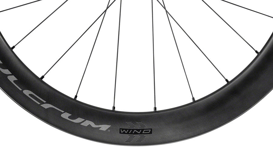 Fulcrum WIND 57 Front Wheel - 700 12 x 100mm Center-Lock Black